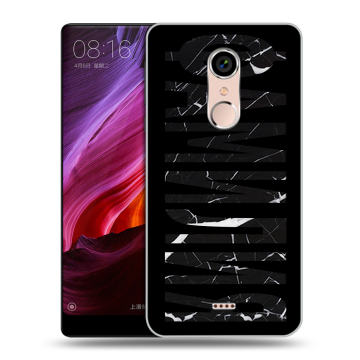 Силиконовый чехол на BQ Strike Selfie Max с принтом ФАМИЛИЯ