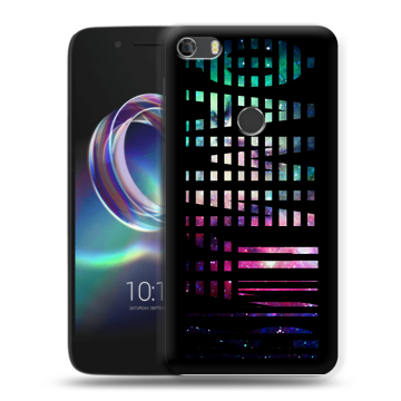 Силиконовый чехол на Alcatel Idol 5 с принтом ФАМИЛИЯ