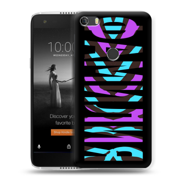 Силиконовый чехол на Alcatel Idol 5S с принтом ФАМИЛИЯ