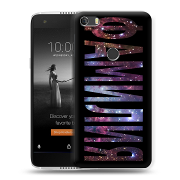 Силиконовый чехол на Alcatel Idol 5S с принтом ФАМИЛИЯ