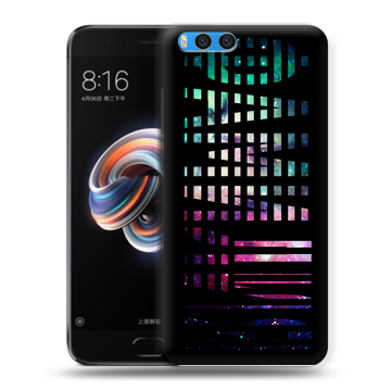 Силиконовый чехол на Xiaomi Mi Note 3 с принтом ФАМИЛИЯ