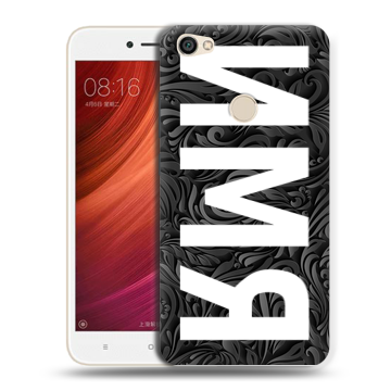 Силиконовый чехол на Xiaomi RedMi Note 5A Pro с принтом ИМЯ