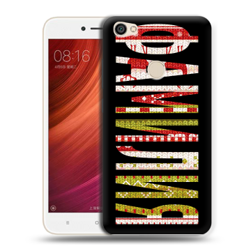 Силиконовый чехол на Xiaomi RedMi Note 5A Pro с принтом ФАМИЛИЯ