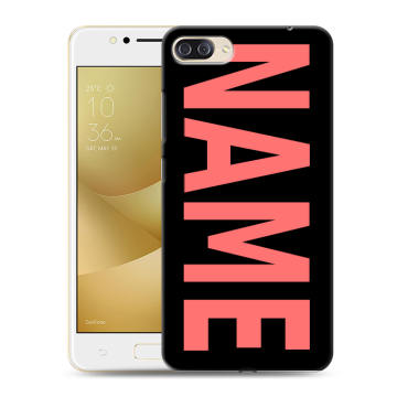 Пластиковый чехол на ASUS ZenFone 4 Max ZC520KL с принтом NAME