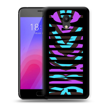 Пластиковый чехол на Meizu M6 с принтом ФАМИЛИЯ