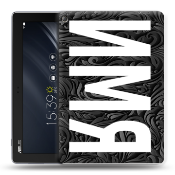Силиконовый чехол на ASUS ZenPad 10 Z301ML с принтом ИМЯ