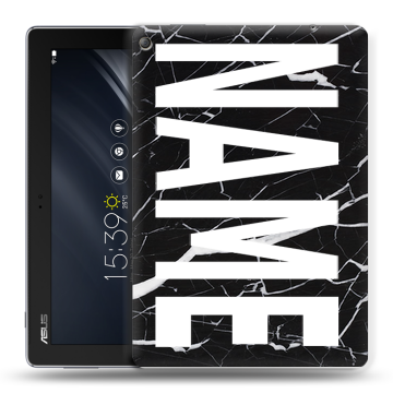 Силиконовый чехол на ASUS ZenPad 10 Z301ML с принтом NAME