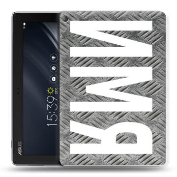 Силиконовый чехол на ASUS ZenPad 10 Z301ML с принтом ИМЯ