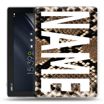 Силиконовый чехол на ASUS ZenPad 10 Z301ML с принтом NAME