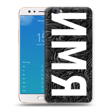 Силиконовый чехол на OPPO F3 Plus с принтом ИМЯ
