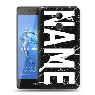 Пластиковый чехол на Huawei Honor 6C Pro с принтом NAME