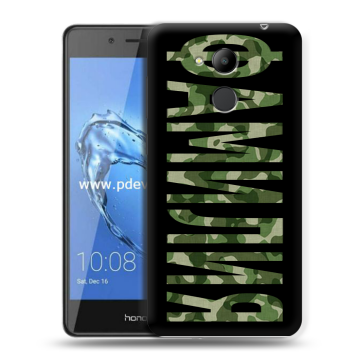 Пластиковый чехол на Huawei Honor 6C Pro с принтом ФАМИЛИЯ