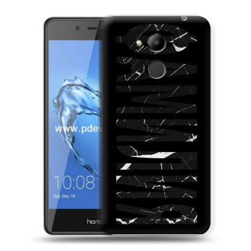 Пластиковый чехол на Huawei Honor 6C Pro с принтом ФАМИЛИЯ