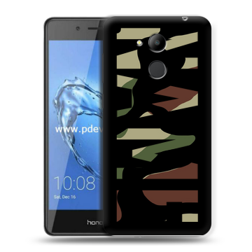 Пластиковый чехол на Huawei Honor 6C Pro с принтом NAME