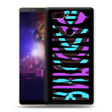 Пластиковый чехол на ZTE Nubia Z17S с принтом ФАМИЛИЯ