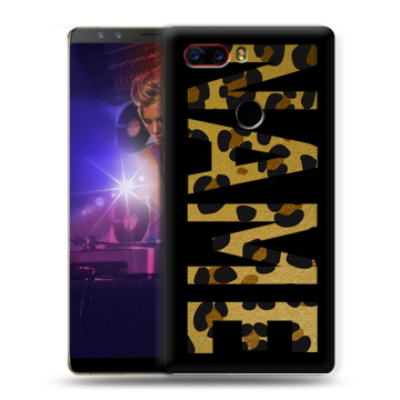 Пластиковый чехол на ZTE Nubia Z17S с принтом NAME
