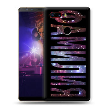 Пластиковый чехол на ZTE Nubia Z17S с принтом ФАМИЛИЯ