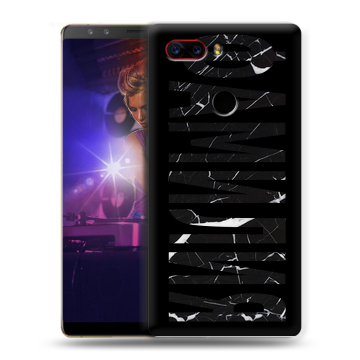 Пластиковый чехол на ZTE Nubia Z17S с принтом ФАМИЛИЯ