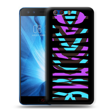 Силиконовый чехол на ZTE Nubia Z17 MiniS с принтом ФАМИЛИЯ
