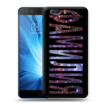 Силиконовый чехол на ZTE Nubia Z17 MiniS с принтом ФАМИЛИЯ