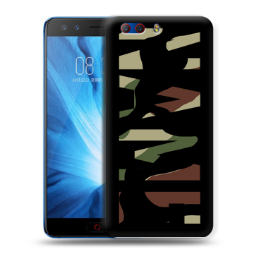 Силиконовый чехол на ZTE Nubia Z17 MiniS с принтом NAME