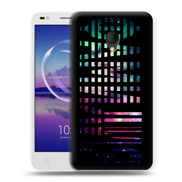 Силиконовый чехол на Alcatel U5 HD 5047d с принтом ФАМИЛИЯ