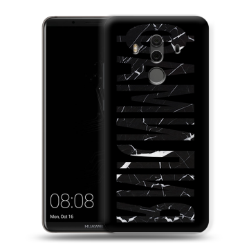 Силиконовый чехол на Huawei Mate 10 Pro с принтом ФАМИЛИЯ