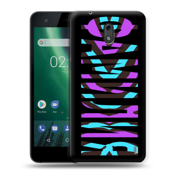 Силиконовый чехол на Nokia 2 с принтом ФАМИЛИЯ