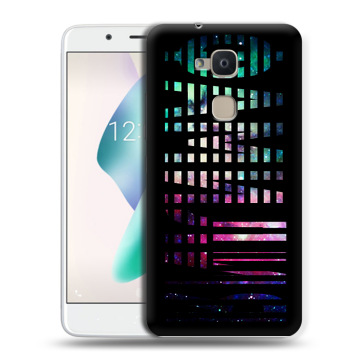 Силиконовый чехол на BQ Aquaris V Plus с принтом ФАМИЛИЯ
