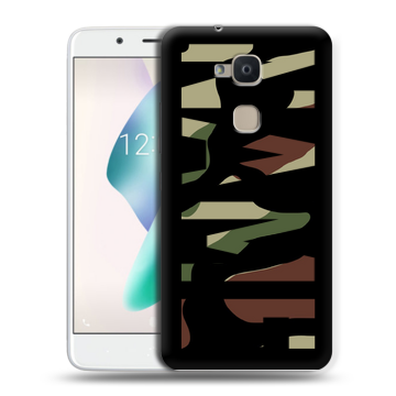 Силиконовый чехол на BQ Aquaris V Plus с принтом NAME