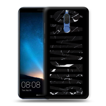 Силиконовый чехол на Huawei Nova 2i с принтом ФАМИЛИЯ