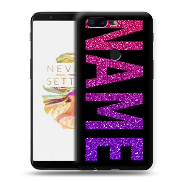 Силиконовый чехол на OnePlus 5T с принтом NAME