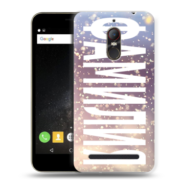 Силиконовый чехол на ZTE Nubia N1 Lite с принтом ФАМИЛИЯ