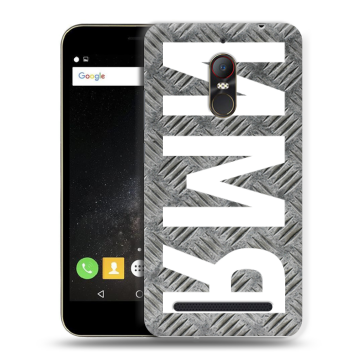 Силиконовый чехол на ZTE Nubia N1 Lite с принтом ИМЯ