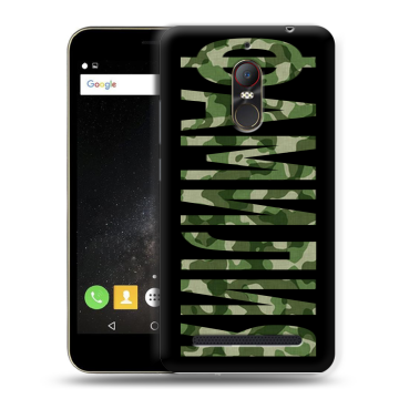 Силиконовый чехол на ZTE Nubia N1 Lite с принтом ФАМИЛИЯ