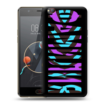Пластиковый чехол на ZTE Nubia M2 Lite с принтом ФАМИЛИЯ
