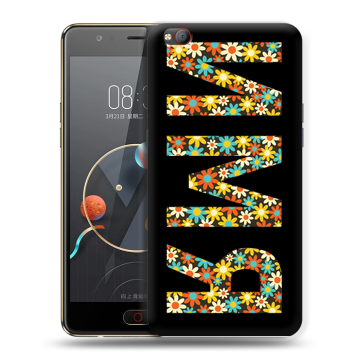 Пластиковый чехол на ZTE Nubia M2 Lite с принтом ИМЯ