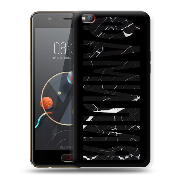Пластиковый чехол на ZTE Nubia M2 Lite с принтом ФАМИЛИЯ