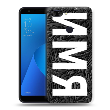 Пластиковый чехол на ASUS ZenFone Max Plus M1 с принтом ИМЯ