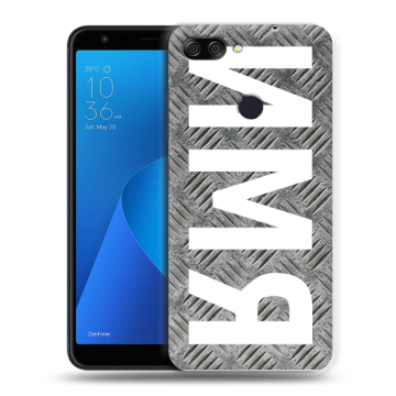 Пластиковый чехол на ASUS ZenFone Max Plus M1 с принтом ИМЯ