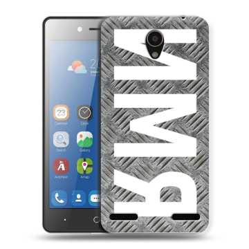 Силиконовый чехол на ZTE Blade L7 с принтом ИМЯ