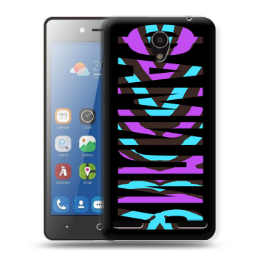 Силиконовый чехол на ZTE Blade L7 с принтом ФАМИЛИЯ