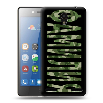 Силиконовый чехол на ZTE Blade L7 с принтом ФАМИЛИЯ