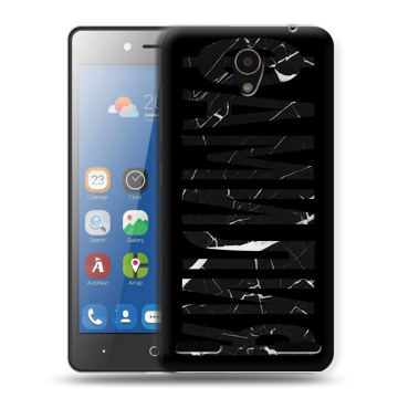 Силиконовый чехол на ZTE Blade L7 с принтом ФАМИЛИЯ
