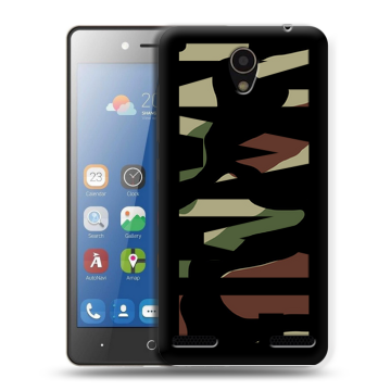 Силиконовый чехол на ZTE Blade L7 с принтом NAME