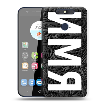 Силиконовый чехол на ZTE Blade V8C с принтом ИМЯ