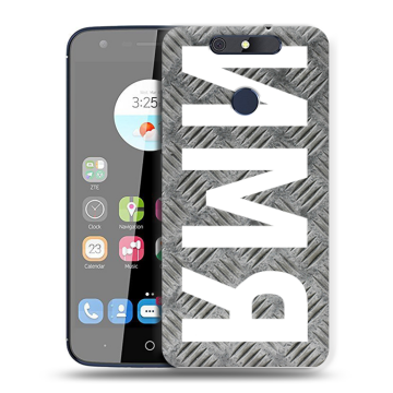 Силиконовый чехол на ZTE Blade V8C с принтом ИМЯ