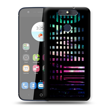 Силиконовый чехол на ZTE Blade V8C с принтом ФАМИЛИЯ