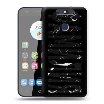 Силиконовый чехол на ZTE Blade V8C с принтом ФАМИЛИЯ