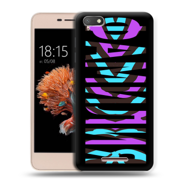Силиконовый чехол на BQ Strike Power 4G с принтом ФАМИЛИЯ